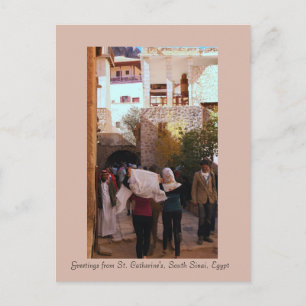 Sint-Catherine's klooster, Zuid-Sinaï, Egypte Briefkaart