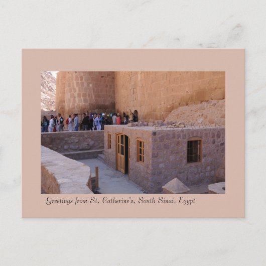 Sint-Catherine's klooster, Zuid-Sinaï, Egypte Briefkaart (Voorkant)