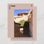 Sint-Catherine's klooster, Zuid-Sinaï, Egypte Briefkaart (Voorkant / Achterkant)