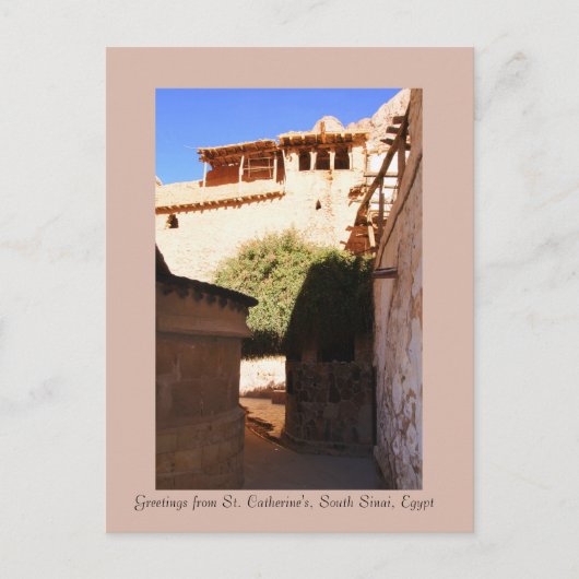 Sint-Catherine's klooster, Zuid-Sinaï, Egypte Briefkaart (Voorkant)