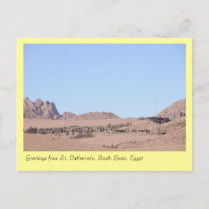 Sint-Catherine's klooster, Zuid-Sinaï, Egypte Briefkaart