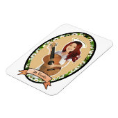 Sint Cecilia beschermheilige van muziekmagneet Magneet (Linkerzijde)