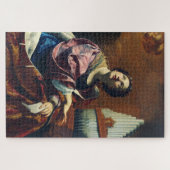 Sint Cecilia door Simon Vouet Legpuzzel (Horizontaal)
