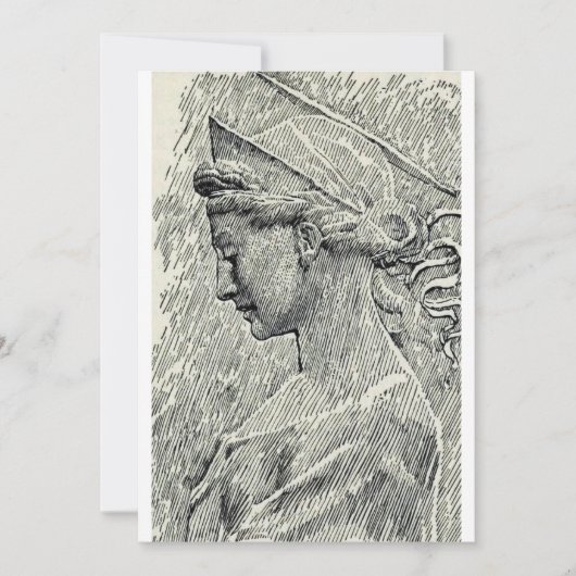 Sint Cecilia maagd en martelares Kaart (Voorkant)