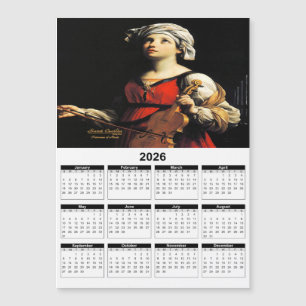 Sint Cecilia Patrones van de Muziek 2026 Kalender