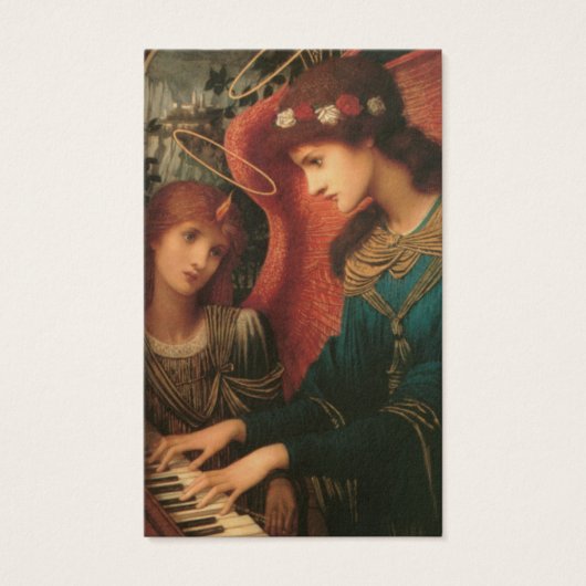 Sint-Cecilia Prayer Musicians  Heilige Kaart (Voorkant)