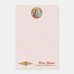 Sint-Cecilia van Rome (BK 003) 4"x6" Post-it® Notes