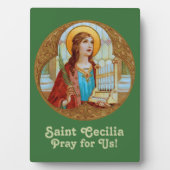 Sint-Cecilia van Rome (BK 003) 5"x7" Fotoplaat (voorkant)