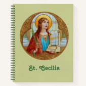 Sint-Cecilia van Rome (BK 003) Notitieboek (Voorkant)