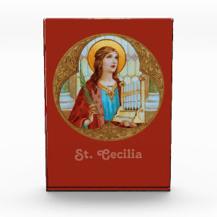 Sint-Cecilia van Rome (BK 003) Verticaal Fotoblokken