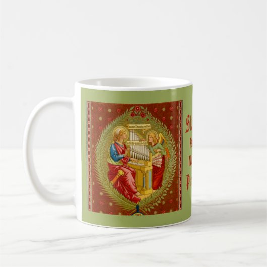 Sint-Cecilia van Rome (SNV 36) Coffee Mok 2 (Links)