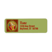 Sint-Cecilia van Rome (SNV 36) Etiket (Voorkant)