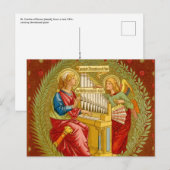 Sint-Cecilia van Rome (SNV 36) Horizontaal Briefka Briefkaart (Voorkant / Achterkant)