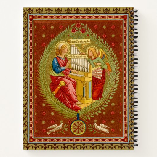 Sint-Cecilia van Rome (SNV 36) Notitieboek (Achterkant)