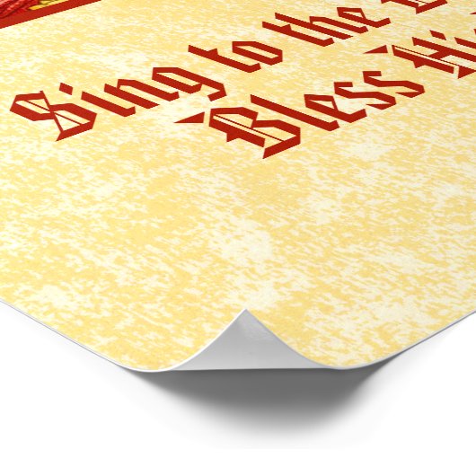 Sint-Cecilia van Rome (SNV 36) Poster (Hoek)