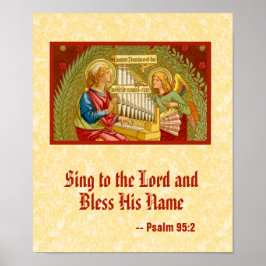 Sint-Cecilia van Rome (SNV 36) Poster