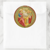 Sint-Cecilia van Rome (SNV 36) Ronde Sticker (Tas)
