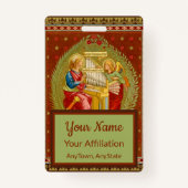 Sint-Cecilia van Rome (SNV 36, stijl 3) Badge (Achterkant)