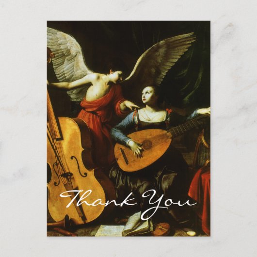 Sint-Cecilia van Saraceni Briefkaart (Voorkant)