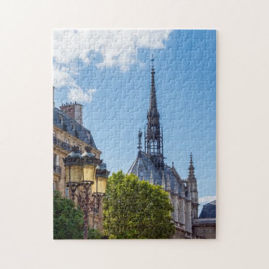 Sint-Chapelle (Heilige Chapel) - Parijs Legpuzzel (Verticaal)