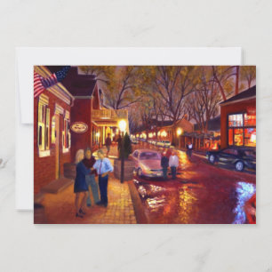 Sint Charles Cityscape Oil Landscape Painting