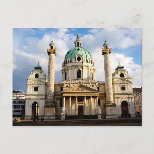 Sint-Charles-kerk Briefkaart (Voorkant)