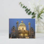 Sint-Charles-kerk Briefkaart (Staand voorkant)