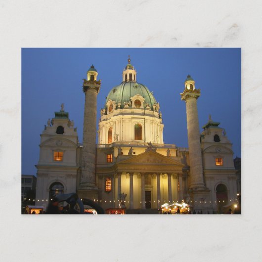 Sint-Charles-kerk Briefkaart (Voorkant)