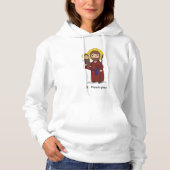 Sint-Christoffel Feestdag Heilige Hoodie (Voorkant)