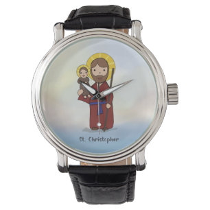 Sint-Christoffel Feestdag Heilige  Horloge