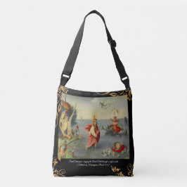 Sint Christopher beschermheilige van Reizigers Crossbody Tas