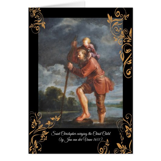 Sint Christopher met baby Christ (Voorkant)