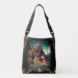 Sint Christopher met de Baby Christ Crossbody Tas