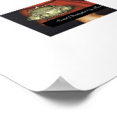 Sint Christopher met de Baby Christ Poster (Hoek)
