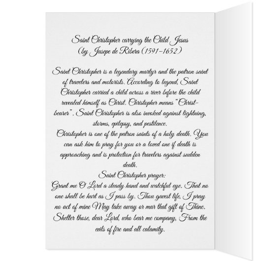 Sint Christopher met het Kind Christus (Binnen (Links))