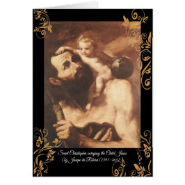 Sint Christopher met het Kind Christus