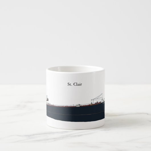 Sint-Clair-cutout espresso-mok Espresso Kop (Voorkant)