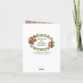Sint-Clara van Assisi briefkaart (Achterkant)