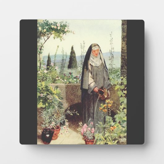 Sint Clara van Assisi: patrones van de televisie Fotoplaat (Voorkant)