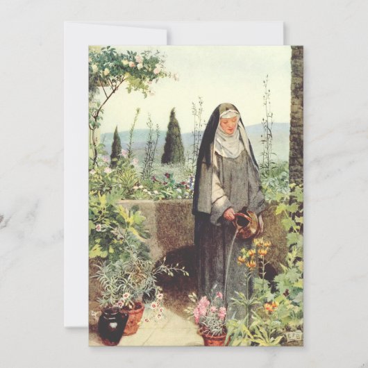 Sint Clara van Assisi: patrones van de televisie Kaart (Voorkant)