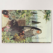 Sint Clara van Assisi: patrones van de televisie Legpuzzel (Horizontaal)