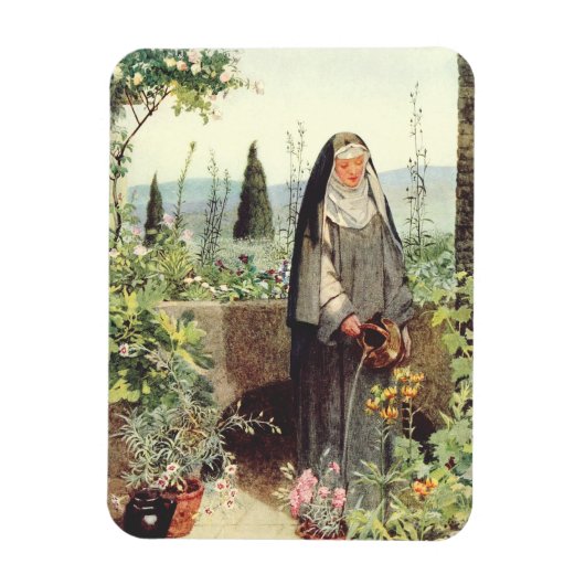 Sint Clara van Assisi: patrones van de televisie Magneet (Verticaal)