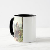 Sint Clara van Assisi: patrones van de televisie Mok (Voorkant links)