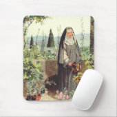 Sint Clara van Assisi: patrones van de televisie Muismat (Met muis)