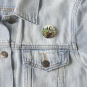 Sint Clara van Assisi: patrones van de televisie Ronde Button 3,2 Cm (In situ)