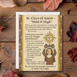 Sint-Clarastrat Spel Bord