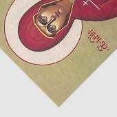 Sint-Claudia orthodox Christelijk icoon Tissuepapier (Detail)