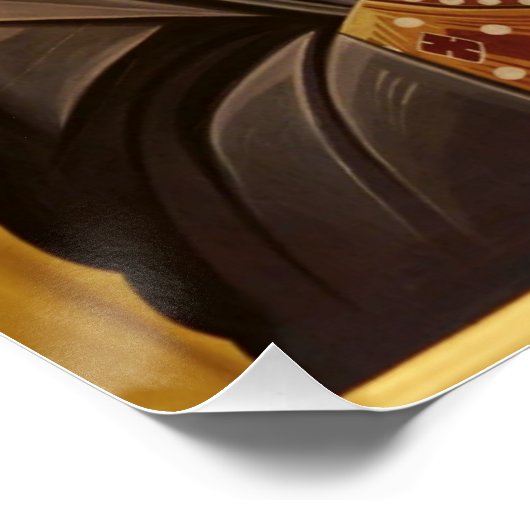 Sint Clemens van Ohrid Orthodox Christelijk Icoon Perfect Poster (Hoek)