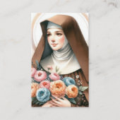 Sint Collette-bidkaart Visitekaartje (Voorkant)