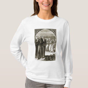 Sint-Columba die door de Druïden wordt gechanteer T-shirt